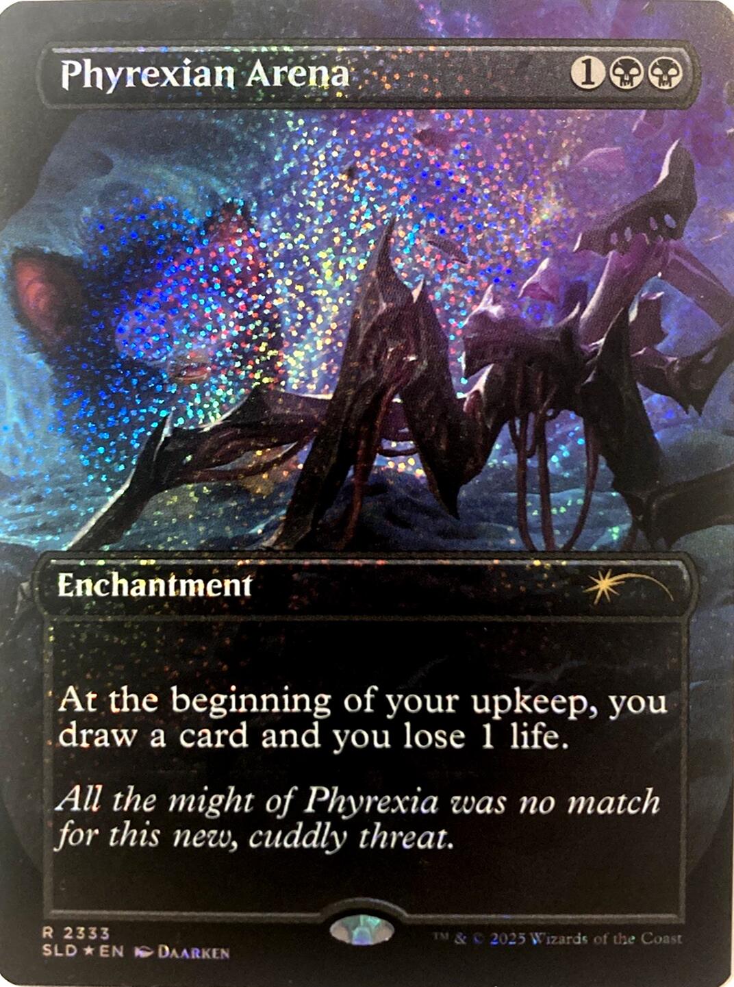 Phyrexian Arena (Confetti Foil) [Secret Lair Drop Series]