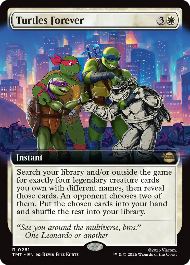 Turtles Forever (Extended Art) [TMT - 261]