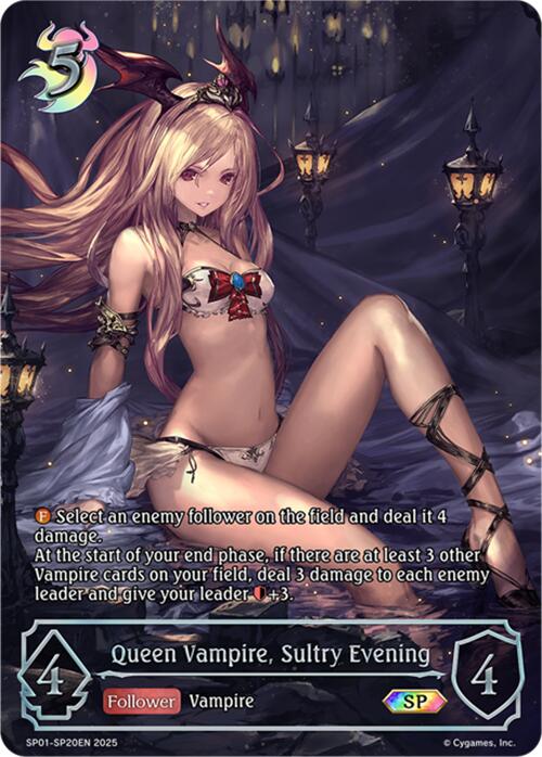 Queen Vampire, Sultry Evening (SP) (SP01-SP20EN) [Seaside Memories]