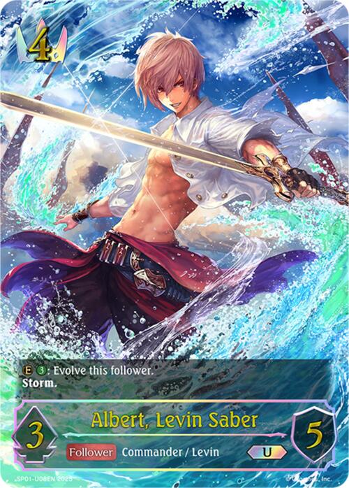 Albert, Levin Saber (U) (SP01-U08EN) [Seaside Memories]