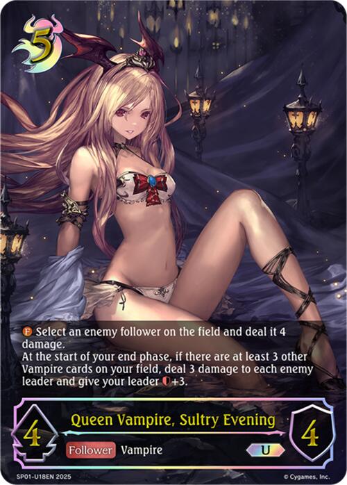 Queen Vampire, Sultry Evening (U) (SP01-U18EN) [Seaside Memories]