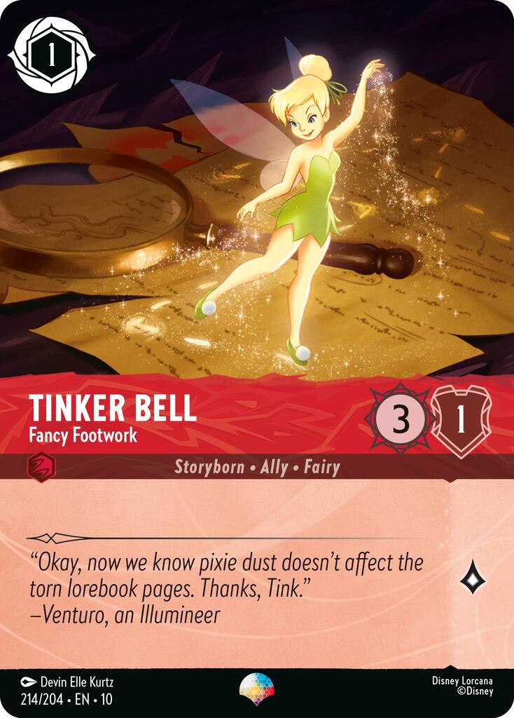 Tinker Bell - Fancy Footwork (Epic) (214/204) [Whispers in the Well]