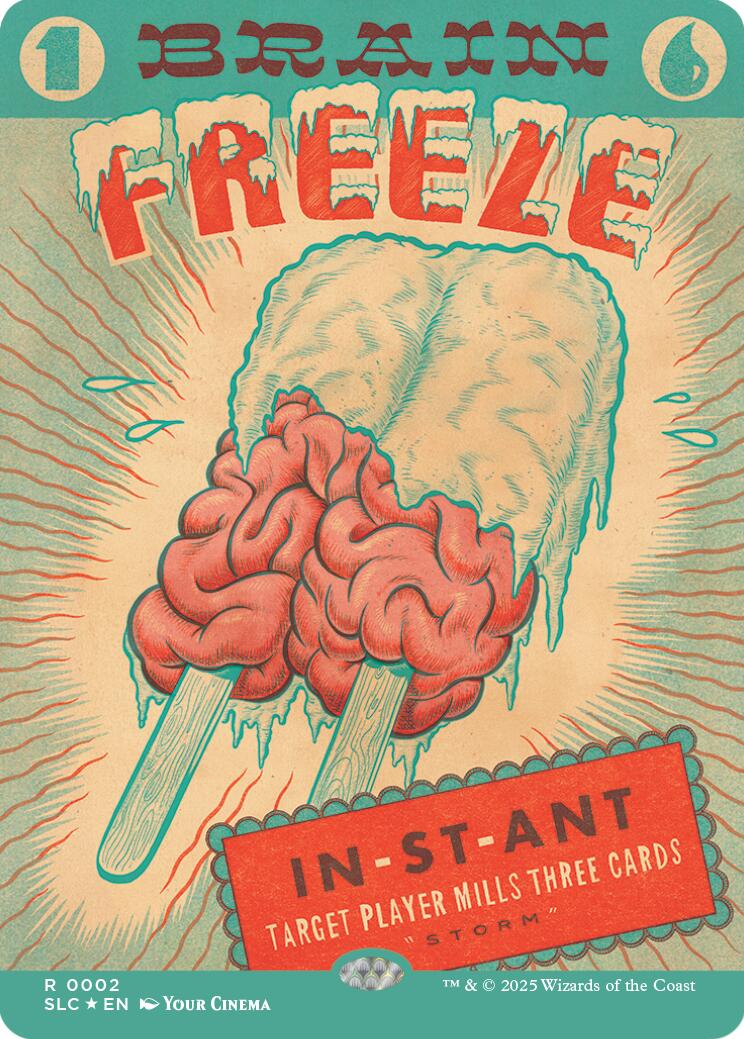 Brain Freeze (Halo Foil) [Secret Lair Countdown Kit]