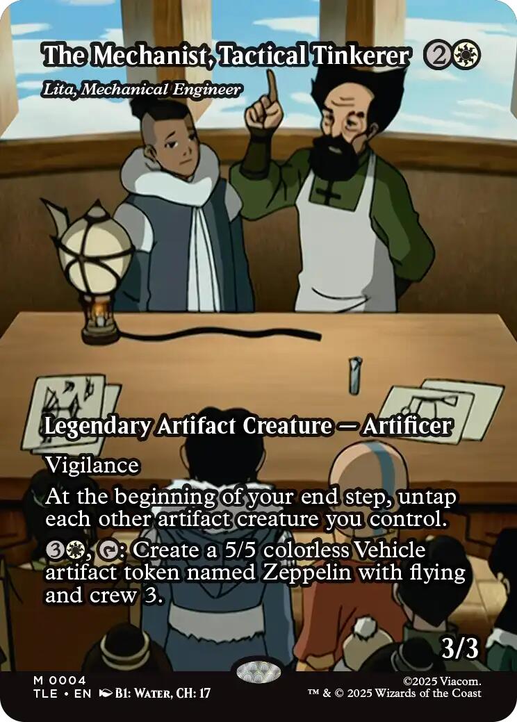 The Mechanist, Tactical Tinkerer - Lita, Mechanical Engineer (Borderless) [TLE - 4]