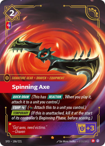 Spinning Axe [SFD - 186/221]