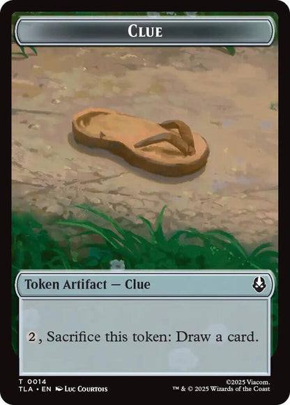 Ally (0005) // Clue (0014) Double-Sided Token (Back)