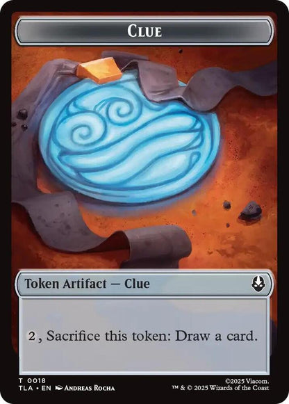 Ally (0007) // Clue (0018) Double-Sided Token (Back)