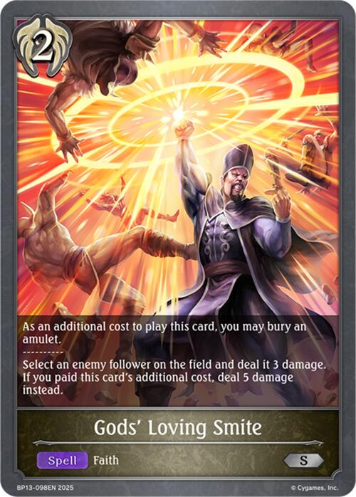 Gods' Loving Smite (BP13-098EN) [Dominion of Darkness]