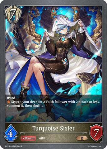 Turquoise Sister (BP13-102EN) [Dominion of Darkness]