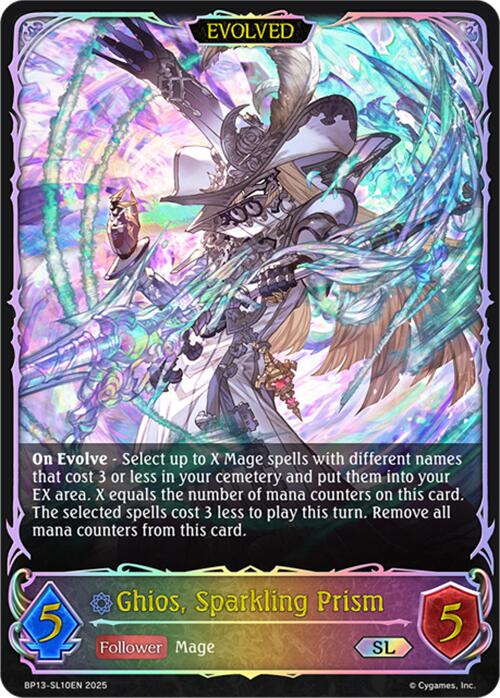 Ghios, Sparkling Prism (Evolved) (BP13-SL10EN) [Dominion of Darkness]