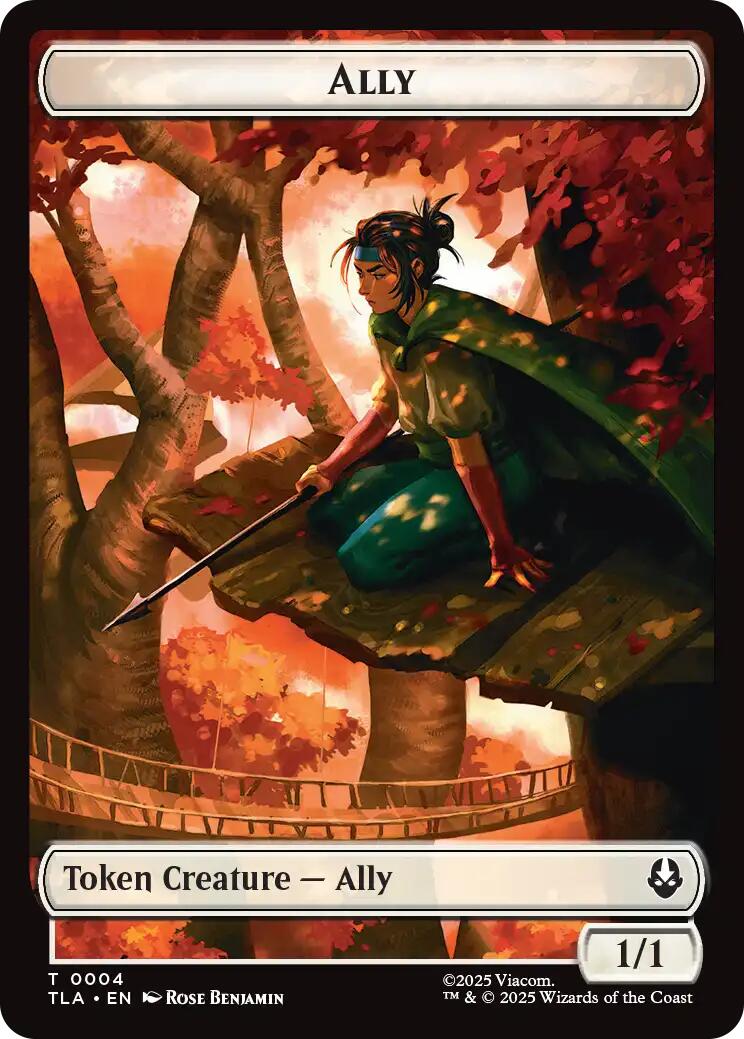 Ally (0004) // Soldier (0011) Double-Sided Token