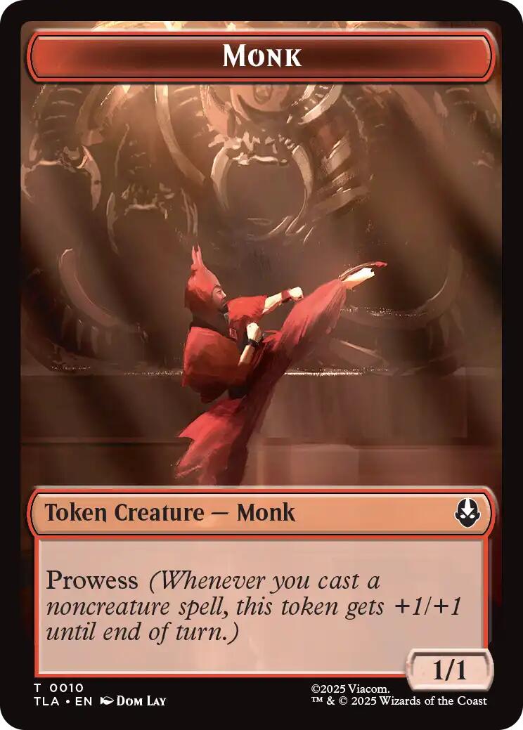 Monk // Clue (0017) Double-Sided Token
