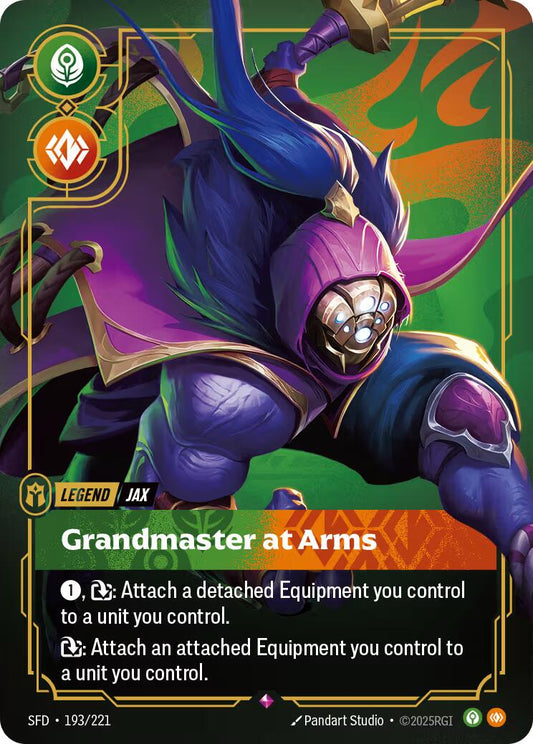 Jax, Grandmaster At Arms [SFD - 193/221]