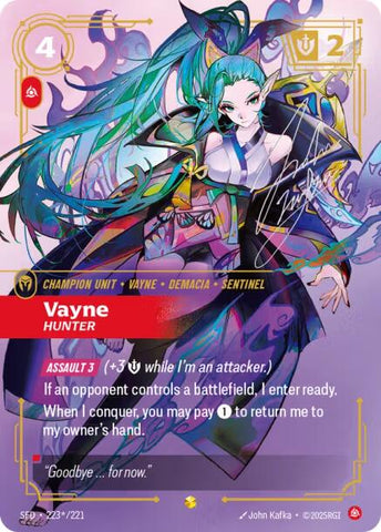 Vayne - Hunter (Signature) [SFD - 223*/221]