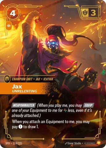 Jax - Unrelenting [SFD - 119/221]