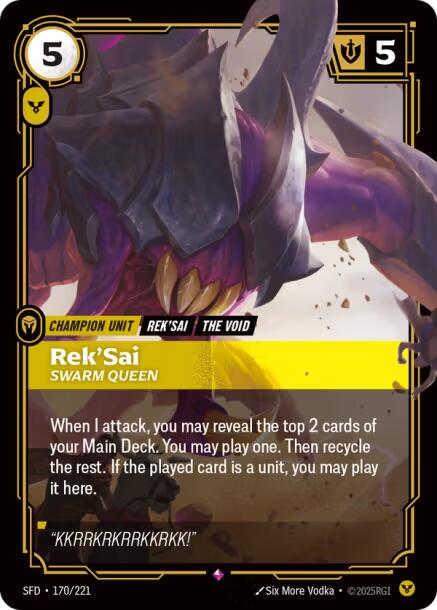 Rek'Sai - Swarm Queen [SFD - 170/221]