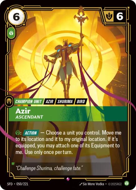 Azir, Ascendant [SFD - 050/221]