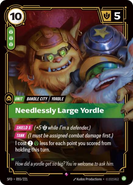 Needlessly Large Yordle [SFD - 055/221]