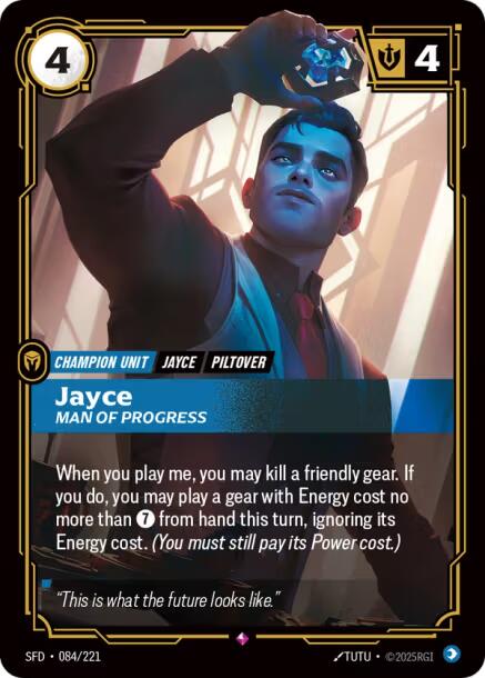 Jayce - Man of Progress [SFD - 084/221]