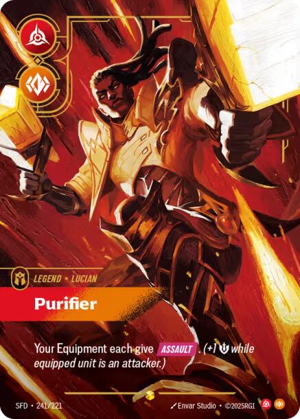 Lucian - Purifier (Overnumbered) [SFD - 241/221]