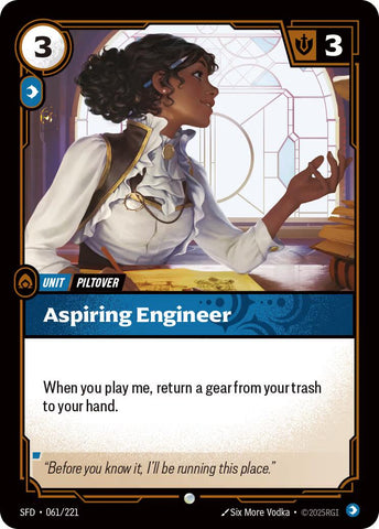 Aspiring Engineer [SFD - 061/221]