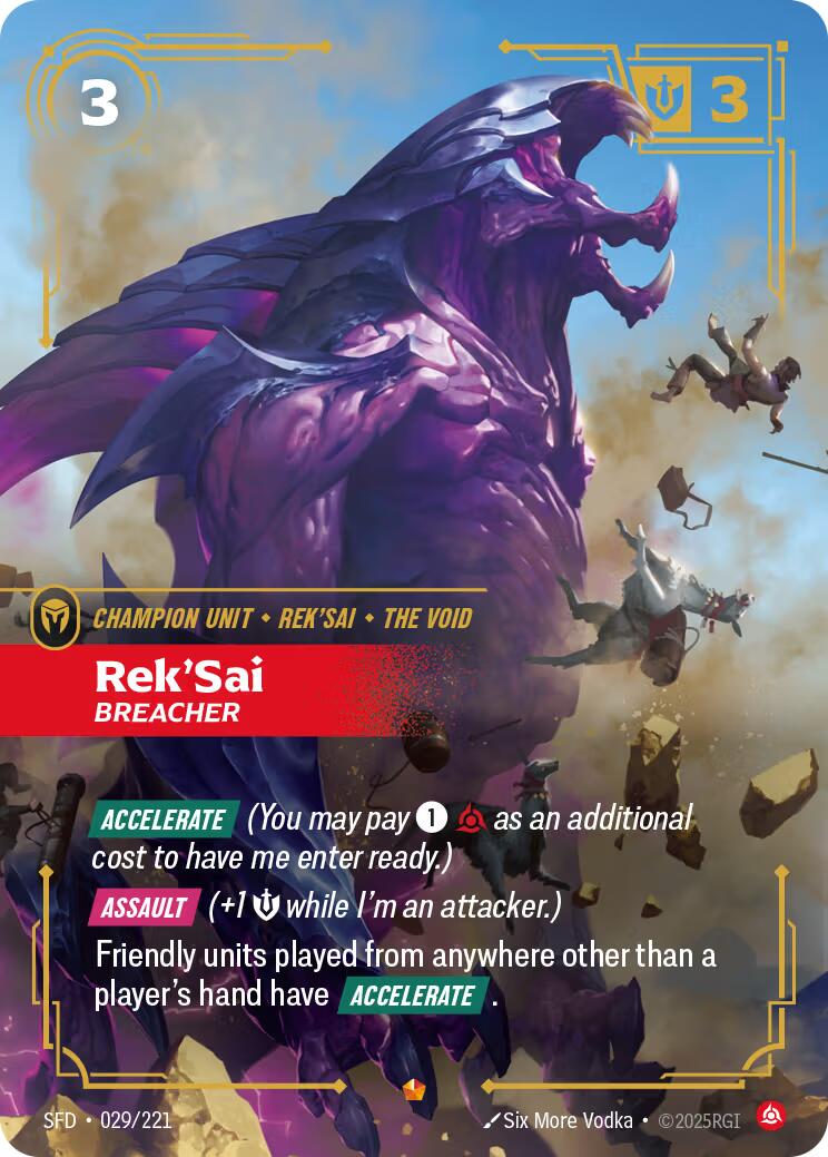Rek'Sai - Breacher [SFD - 029/221]