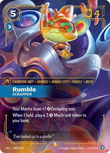 Rumble - Scrapper (Alternate Art) [SFD - 089a/221]