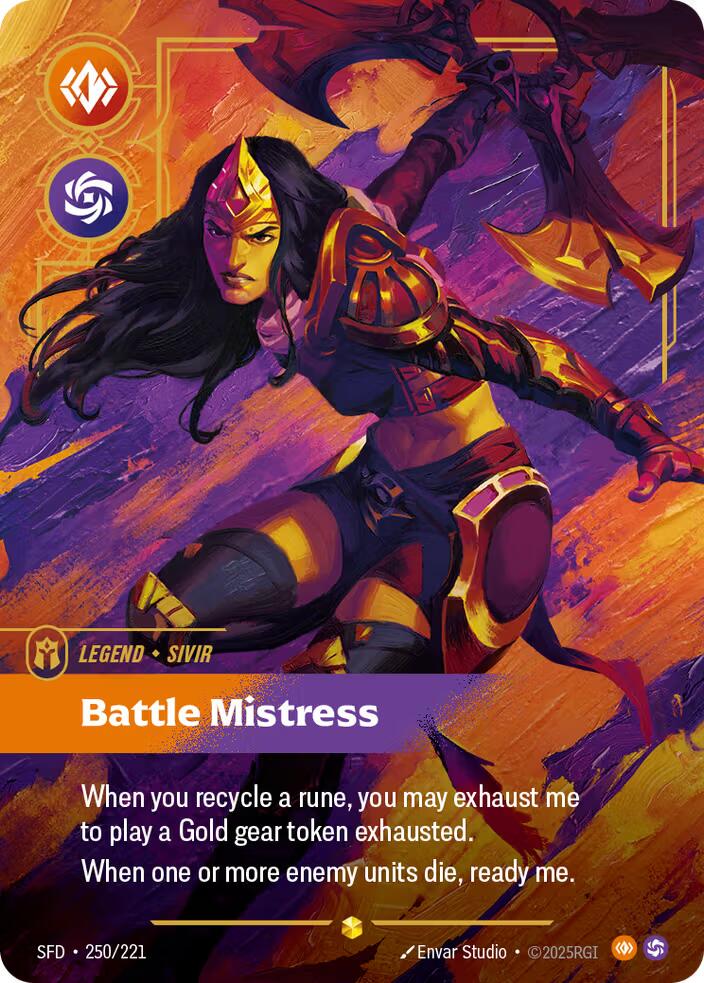 Sivir - Battle Mistress (Overnumbered) [SFD - 250/221]