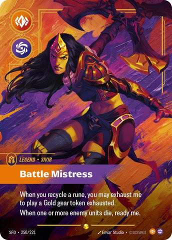 Sivir - Battle Mistress (Overnumbered) [SFD - 250/221]