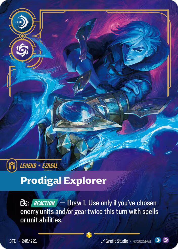 Ezreal - Prodigal Explorer (Overnumbered) [SFD - 248/221]