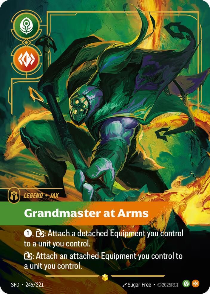 Jax - Grandmaster At Arms (Overnumbered) [SFD - 245/221]