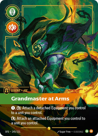 Jax - Grandmaster At Arms (Overnumbered) [SFD - 245/221]