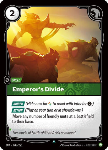 Emperor's Divide [SFD - 043/221]