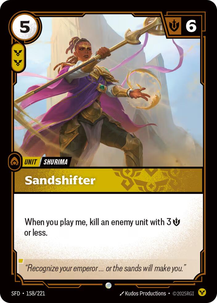 Sandshifter [SFD - 158/221]