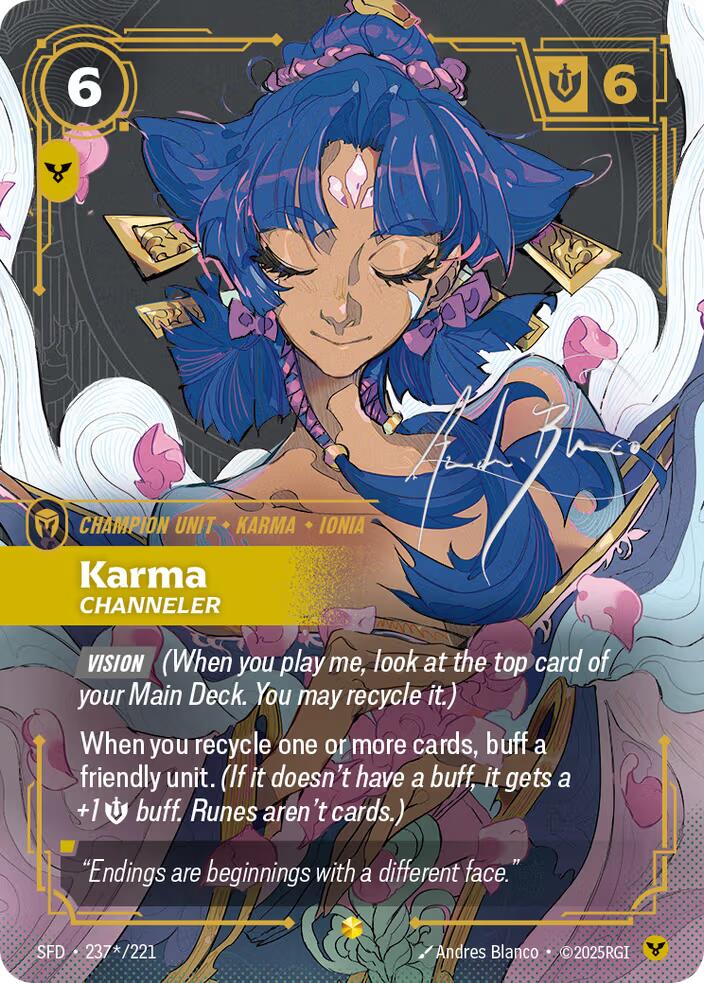 Karma - Channeler (Signature) [SFD - 237*/221]