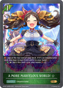 A MORE MARVELOUS WORLD! (ECP01-009EN) [Umamusume: Pretty Derby EX Crossover Set]