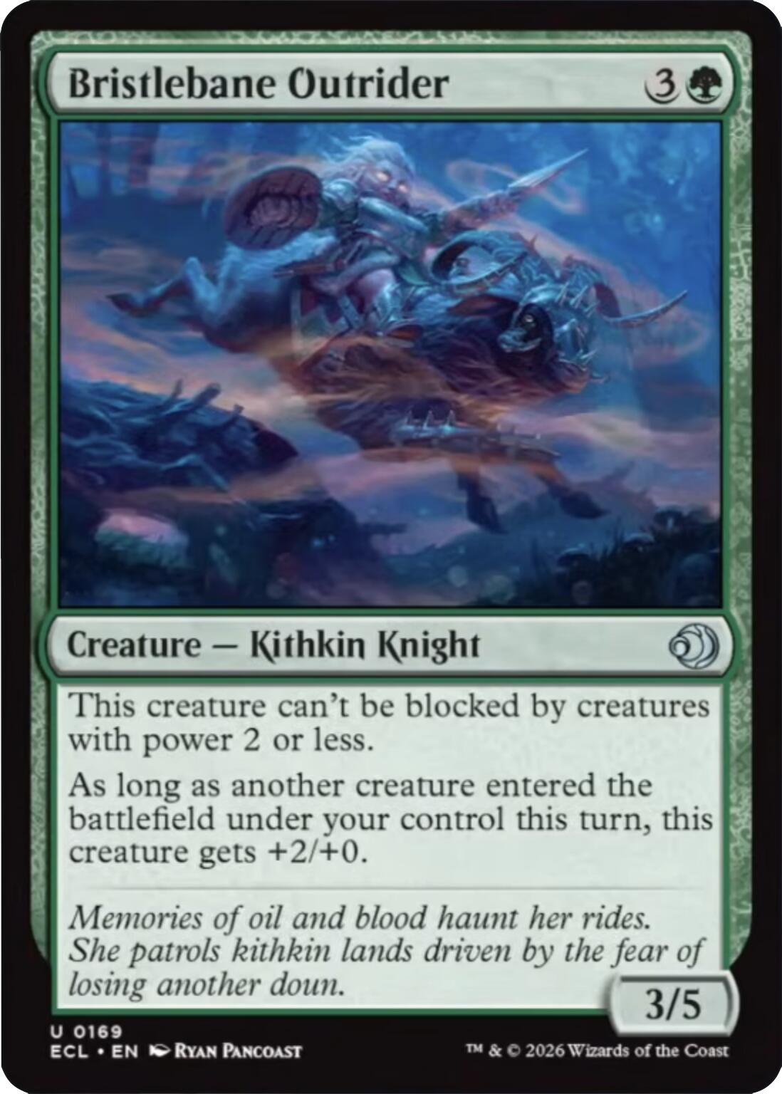 Bristlebane Outrider [ECL - 169]