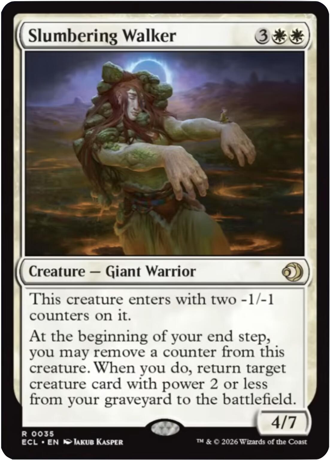 Slumbering Walker [ECL - 35]