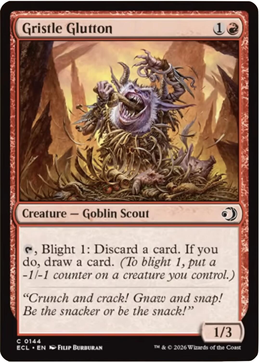 Gristle Glutton [ECL - 144]