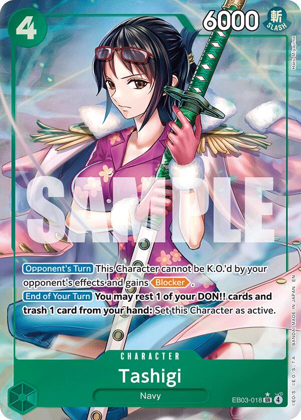 Tashigi (Alternate Art) [Extra Booster: One Piece Heroines Edition]