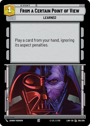 From a Certain Point of View (264/264) (264/264) [A Lawless Time]