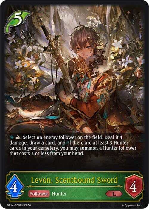 Levon, Scentbound Sword (BP14-003EN) [Banquet of Dreams]