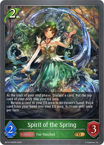 Spirit of the Spring (BP14-006EN) [Banquet of Dreams]