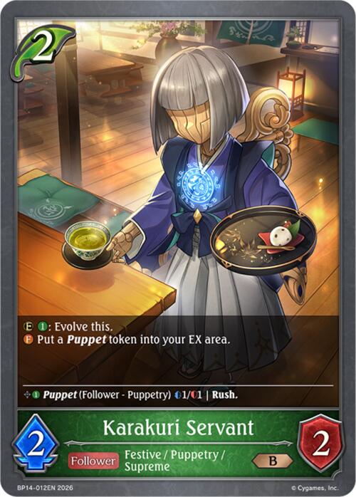 Karakuri Servant (BP14-012EN) [Banquet of Dreams]