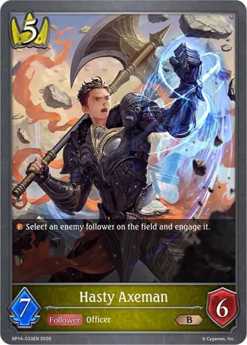 Hasty Axeman (BP14-033EN) [Banquet of Dreams]