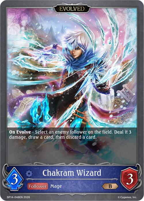 Chakram Wizard (Evolved) (BP14-048EN) [Banquet of Dreams]
