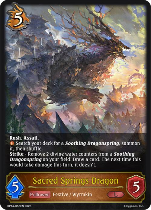 Sacred Springs Dragon (BP14-055EN) [Banquet of Dreams]