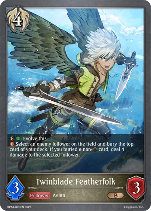 Twinblade Featherfolk (BP14-099EN) [Banquet of Dreams]
