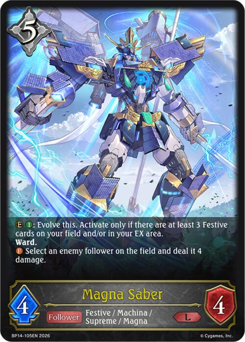 Magna Saber (BP14-105EN) [Banquet of Dreams]