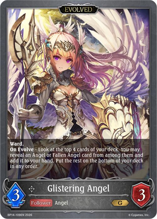 Glistering Angel (Evolved) (BP14-109EN) [Banquet of Dreams]